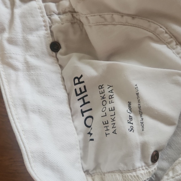 Jeans MOTHER beige pink rose - Picture 2 of 16